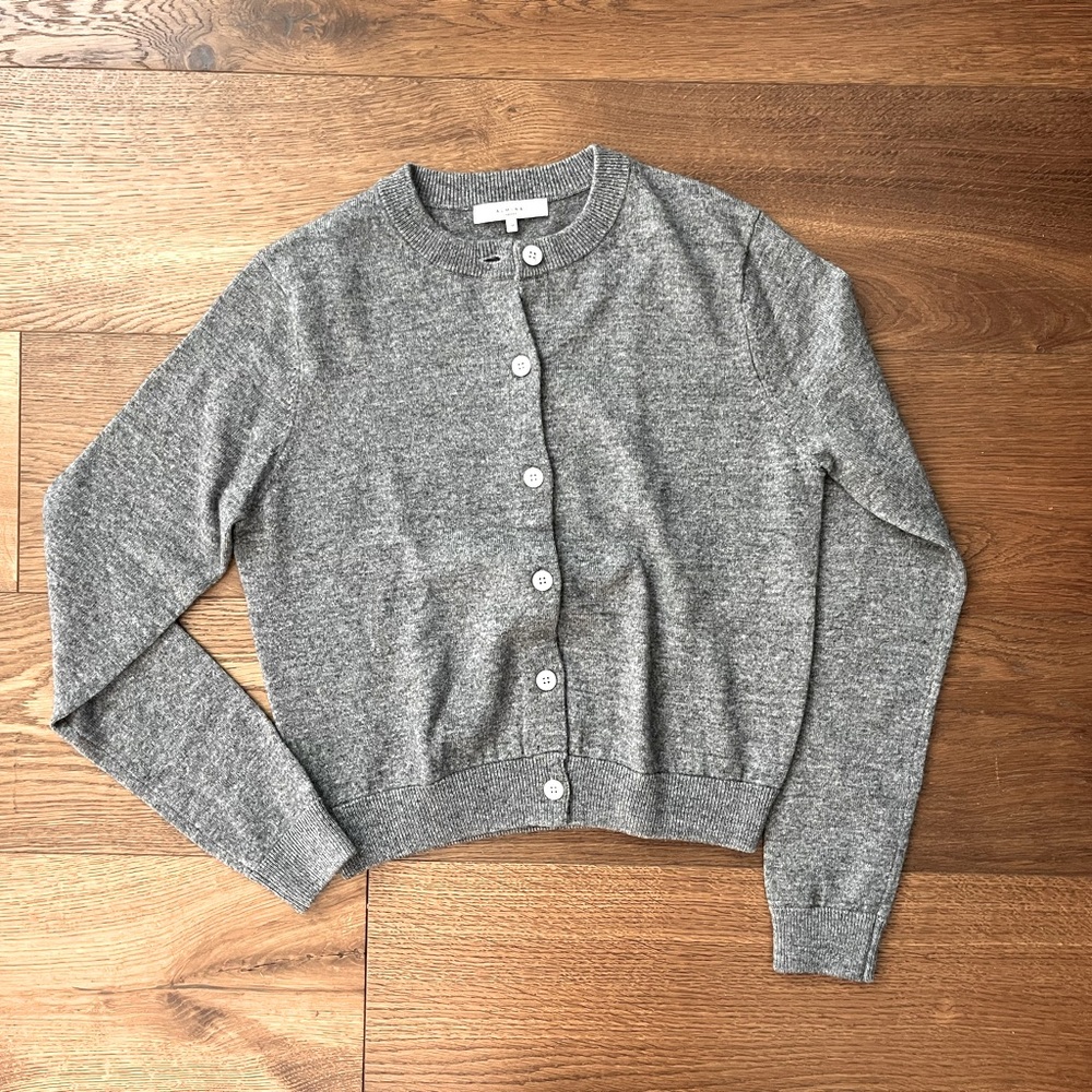 Almina Concept Classic Crew Wool Cardigan size M New/never worn